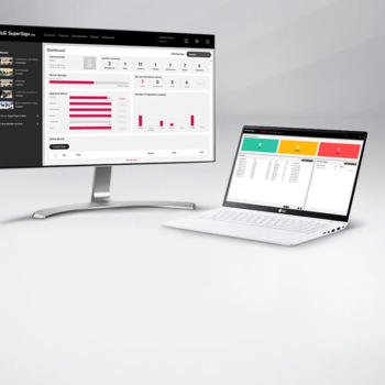 Aplicatie Digital Signage LG SuperSign