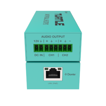 Dante Pro 2Ch Analog Line Output Adapter