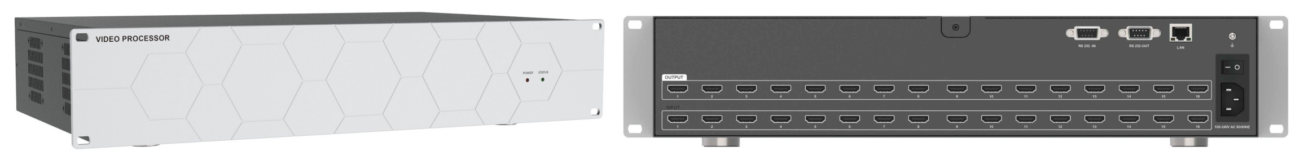 Procesor video HDMI 1.3 xTouch TW81616