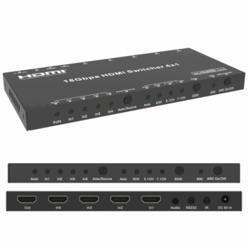 Switch HDMI 4x1 4K60 xTouch