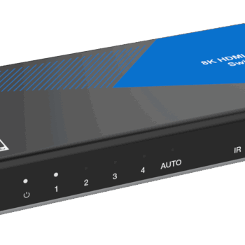 Switch HDMI 8K 4x1 xTouch cu Audio Breakout