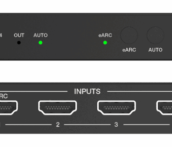 Switch HDMI 8K 4x1 xTouch cu Audio Breakout